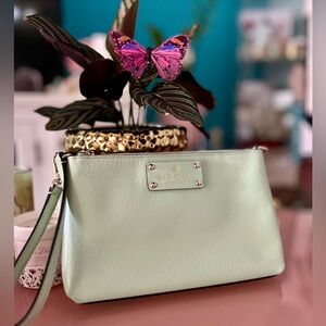 kate spade Mint Green Clutch